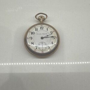 Hamilton Pocket Watch 940 21J Railroad Grade Movement 18s